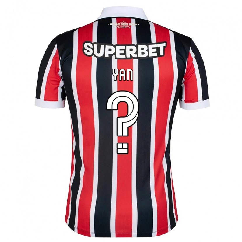 Danxen Women Arthur Yan #0 Red White Black Away Jersey 2026/27 T-Shirt