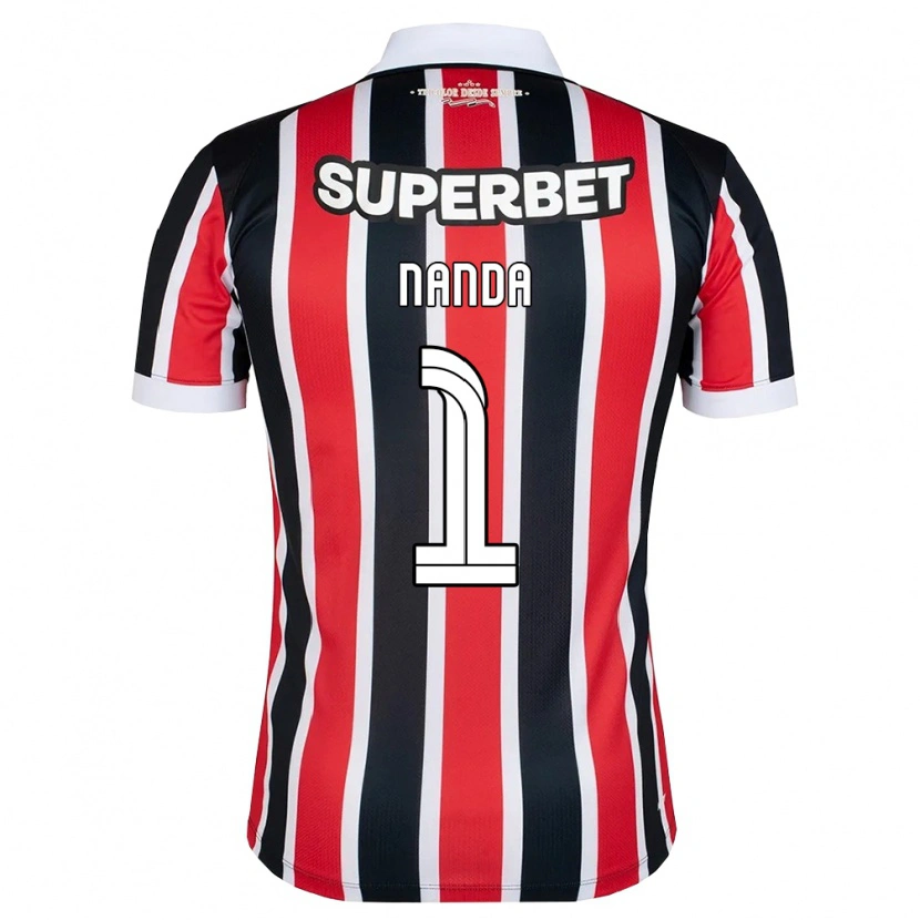 Danxen Women Nanda #1 Red White Black Away Jersey 2026/27 T-Shirt