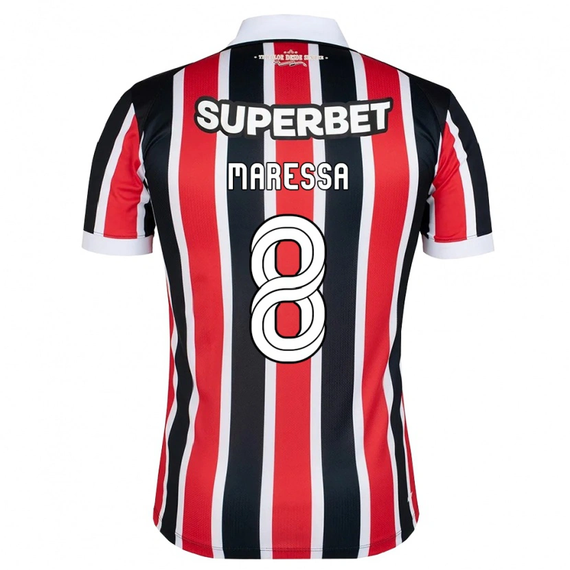 Danxen Women Maressa #8 Red White Black Away Jersey 2026/27 T-Shirt
