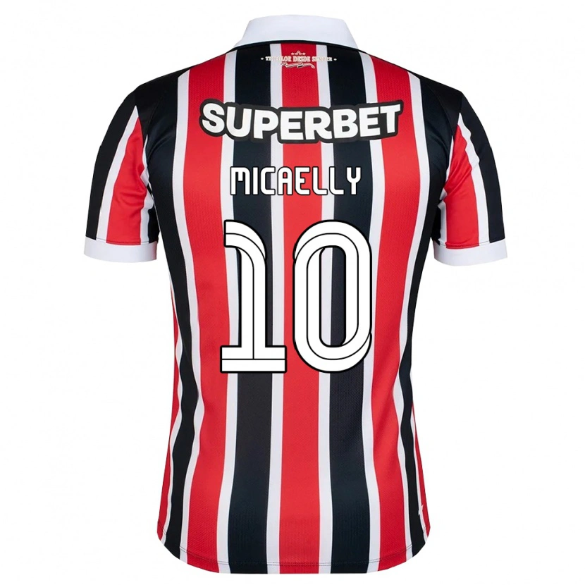 Danxen Women Micaelly #10 Red White Black Away Jersey 2026/27 T-Shirt