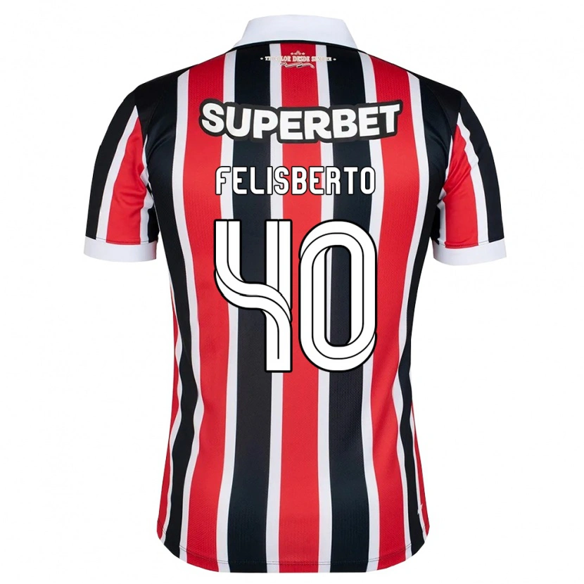 Danxen Women Igor Felisberto #40 Red White Black Away Jersey 2026/27 T-Shirt
