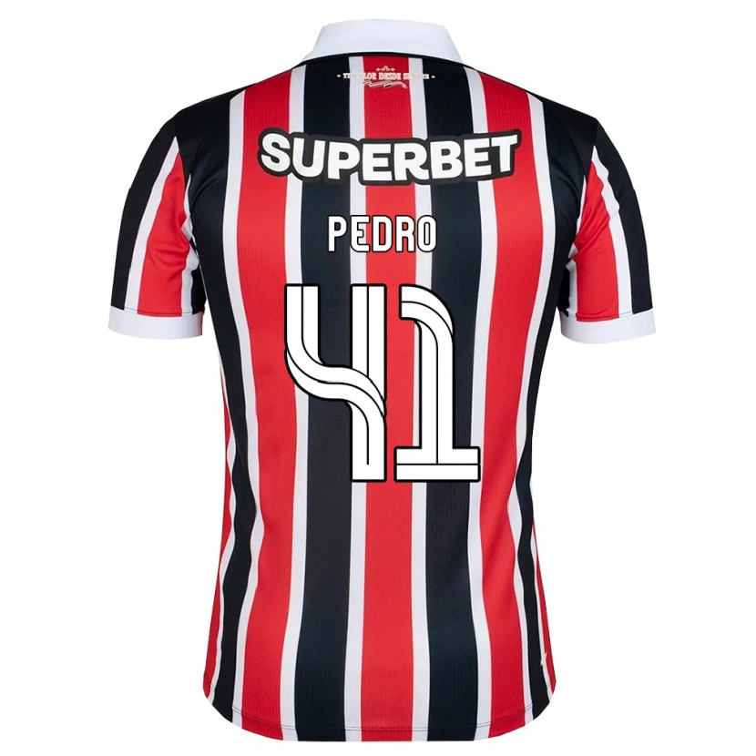 Danxen Women João Pedro #41 Red White Black Away Jersey 2026/27 T-Shirt
