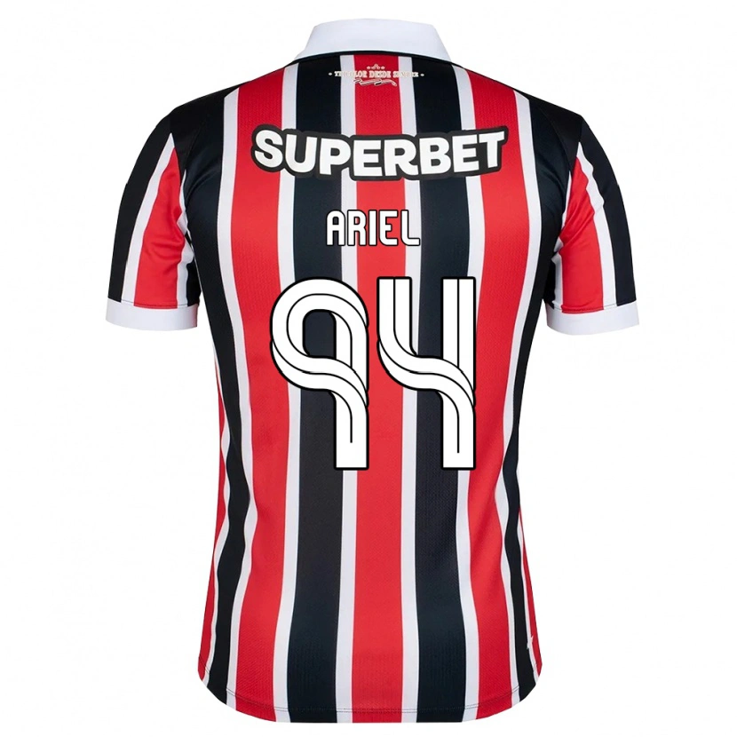 Danxen Women Ariel #94 Red White Black Away Jersey 2026/27 T-Shirt