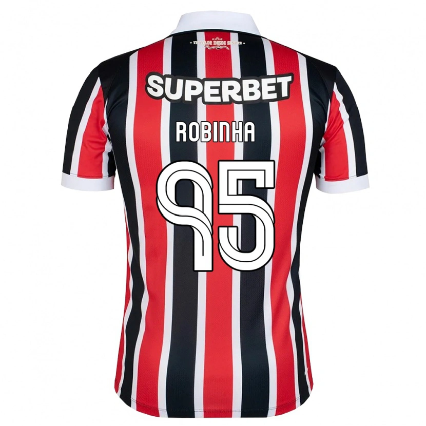Danxen Women Robinha #95 Red White Black Away Jersey 2026/27 T-Shirt