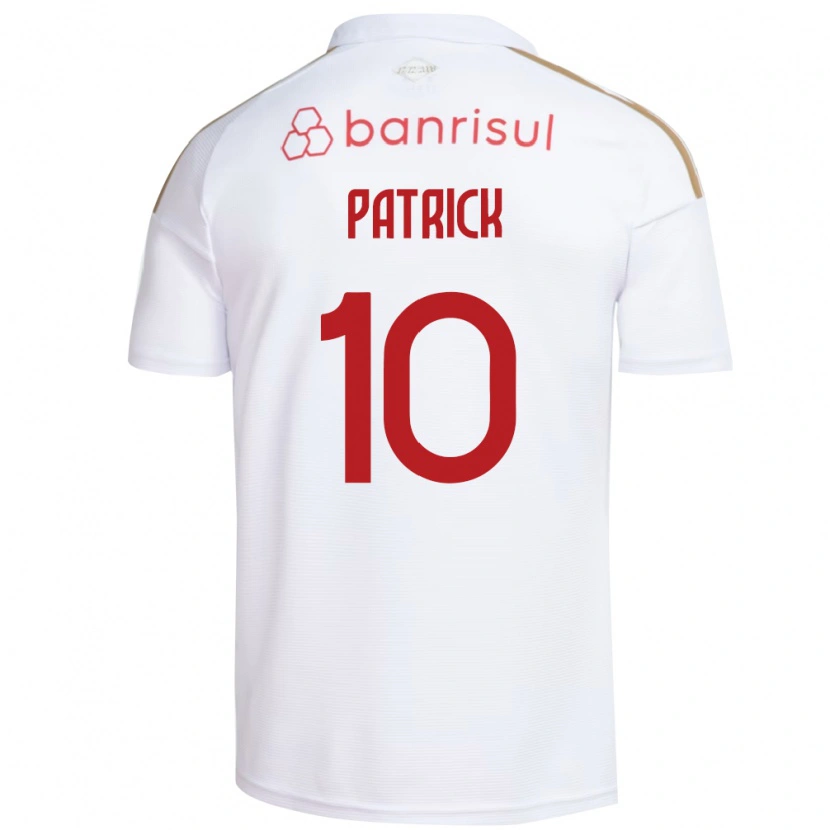 Danxen Women Alan Patrick #10 White Red Away Jersey 2026/27 T-Shirt