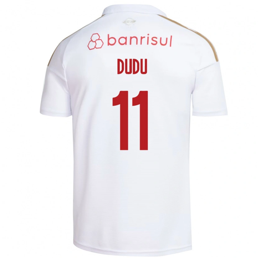 Danxen Women Dudu #11 White Red Away Jersey 2026/27 T-Shirt