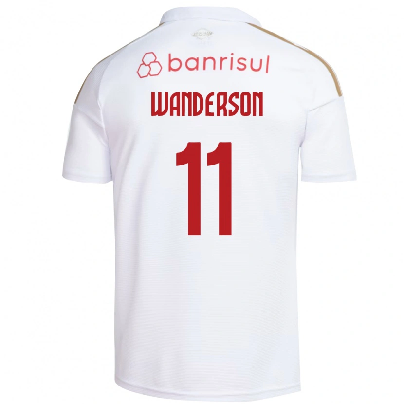 Danxen Women Wanderson #11 White Red Away Jersey 2026/27 T-Shirt