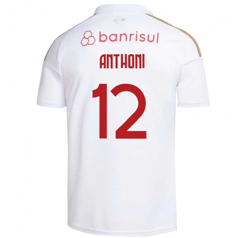 Danxen Women Anthoni Spier Souza #12 White Red Away Jersey 2026/27 T-Shirt