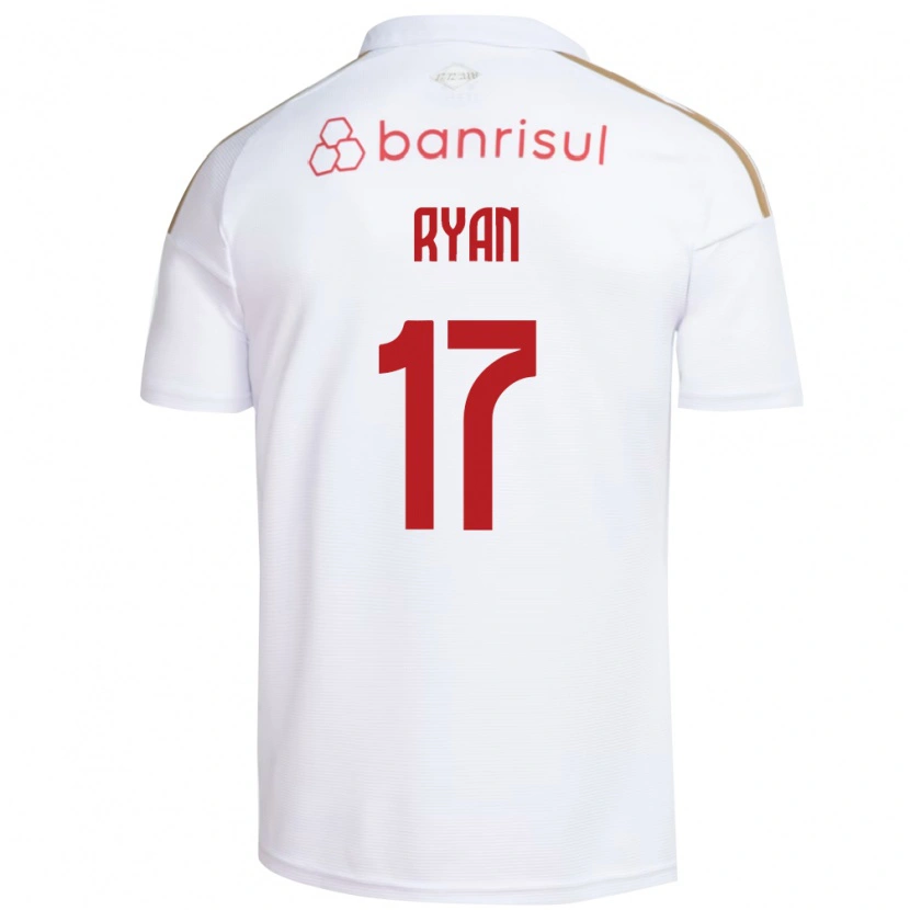 Danxen Women Gabriel Ryan #17 White Red Away Jersey 2026/27 T-Shirt