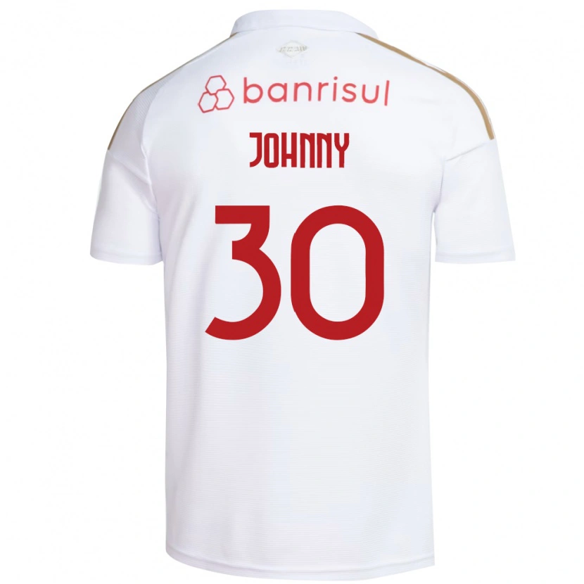 Danxen Women Johnny #30 White Red Away Jersey 2026/27 T-Shirt