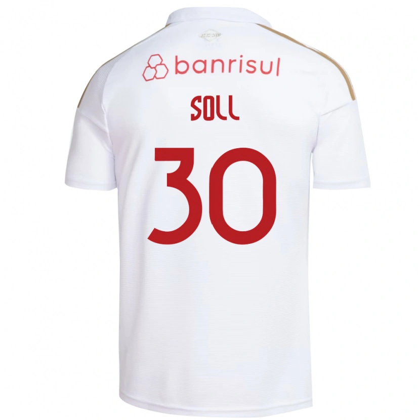 Danxen Women Soll #30 White Red Away Jersey 2026/27 T-Shirt