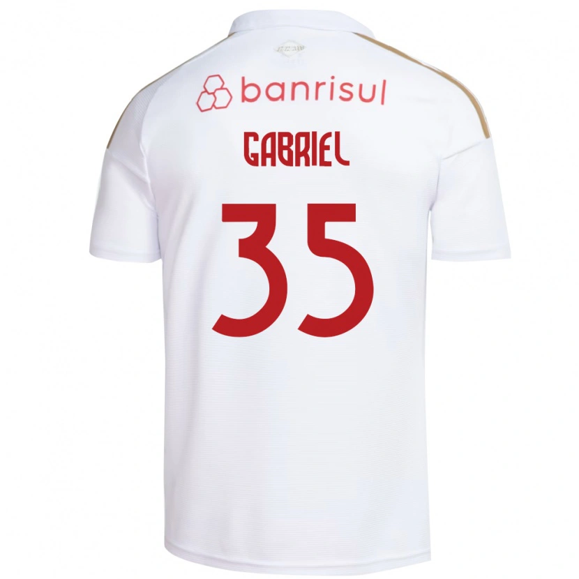 Danxen Women Ze Gabriel #35 White Red Away Jersey 2026/27 T-Shirt