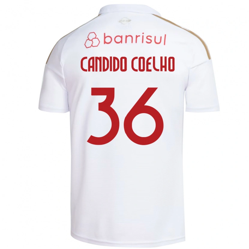 Danxen Women Richard Candido Coelho #36 White Red Away Jersey 2026/27 T-Shirt