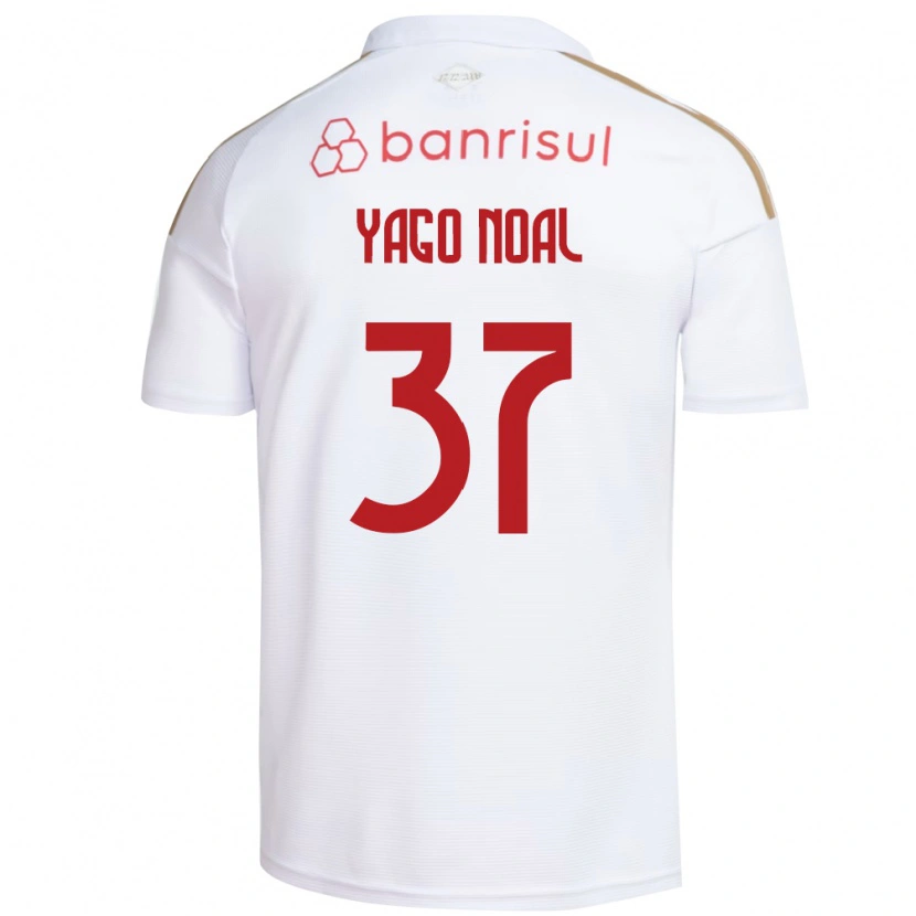Danxen Women Yago Noal #37 White Red Away Jersey 2026/27 T-Shirt