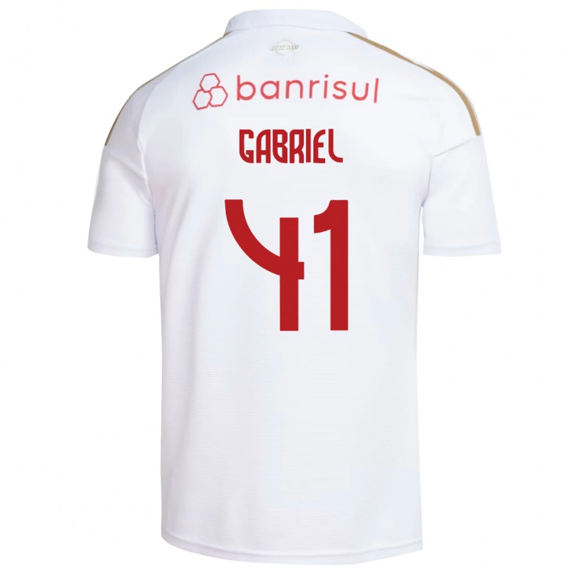 Danxen Women Victor Gabriel #41 White Red Away Jersey 2026/27 T-Shirt