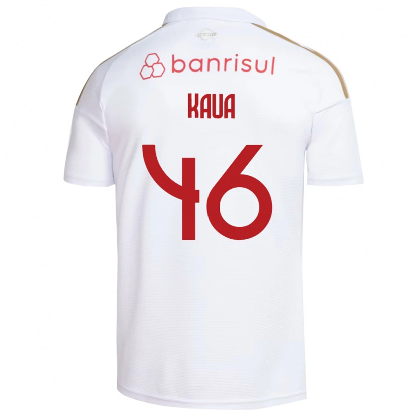 Danxen Women Pedro Kauã #46 White Red Away Jersey 2026/27 T-Shirt
