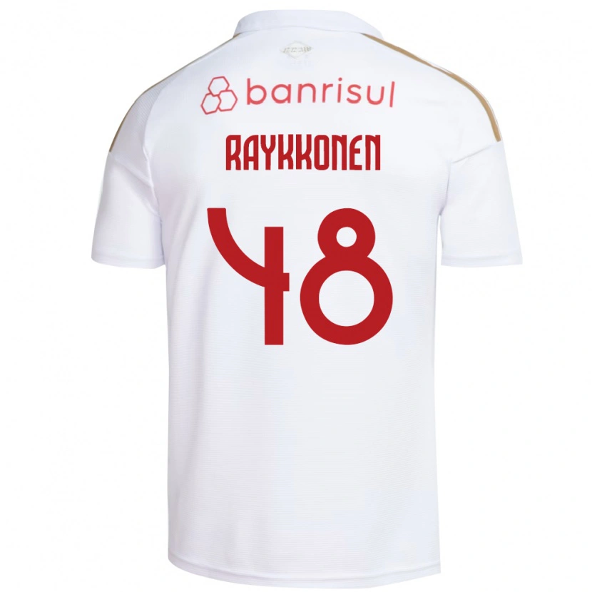 Danxen Women Raykkonen Pereira Soares #48 White Red Away Jersey 2026/27 T-Shirt