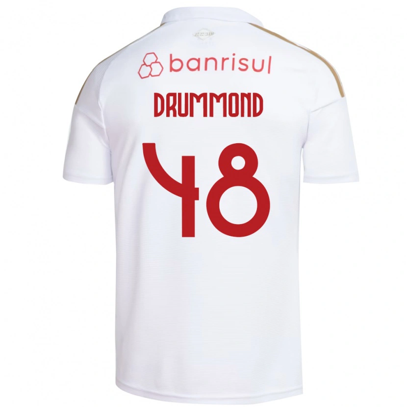 Danxen Women Lucca Drummond #48 White Red Away Jersey 2026/27 T-Shirt