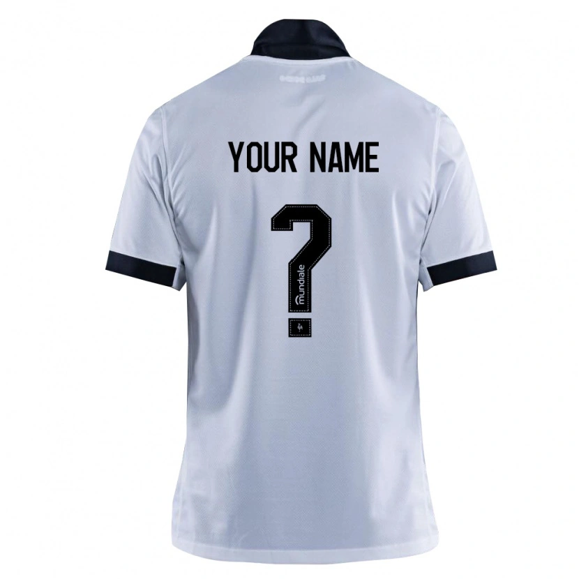 Danxen Women Your Name #0 Black White Away Jersey 2026/27 T-Shirt