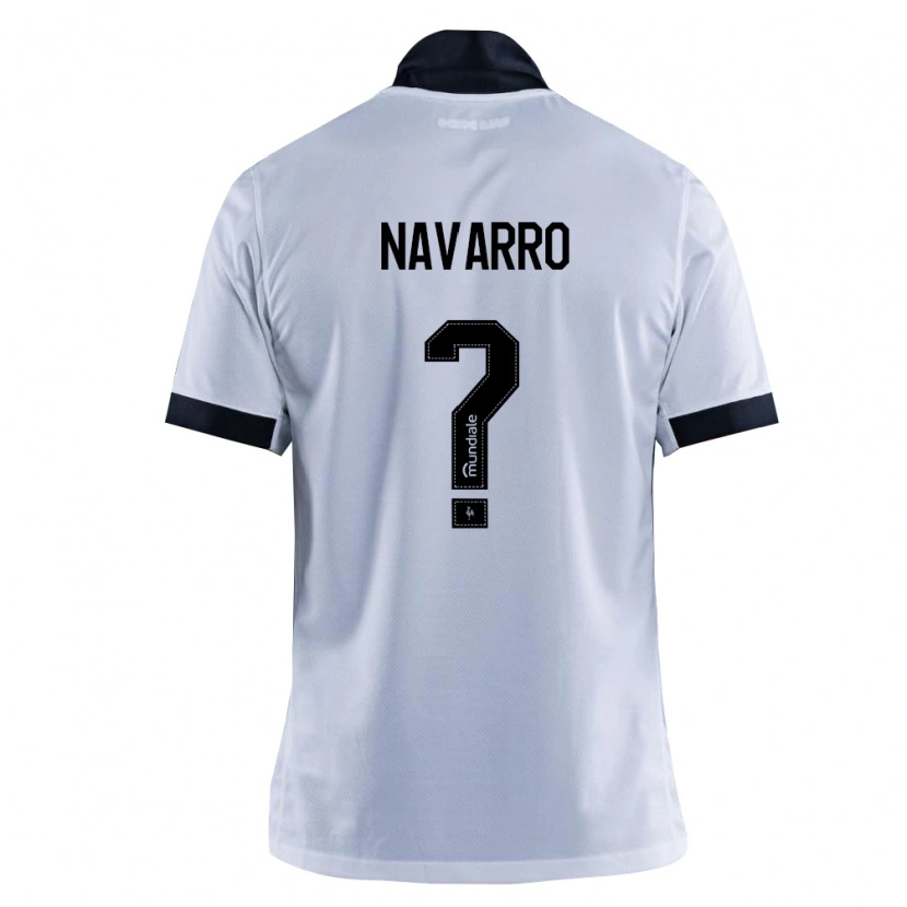 Danxen Women Matheus Navarro #0 Black White Away Jersey 2026/27 T-Shirt
