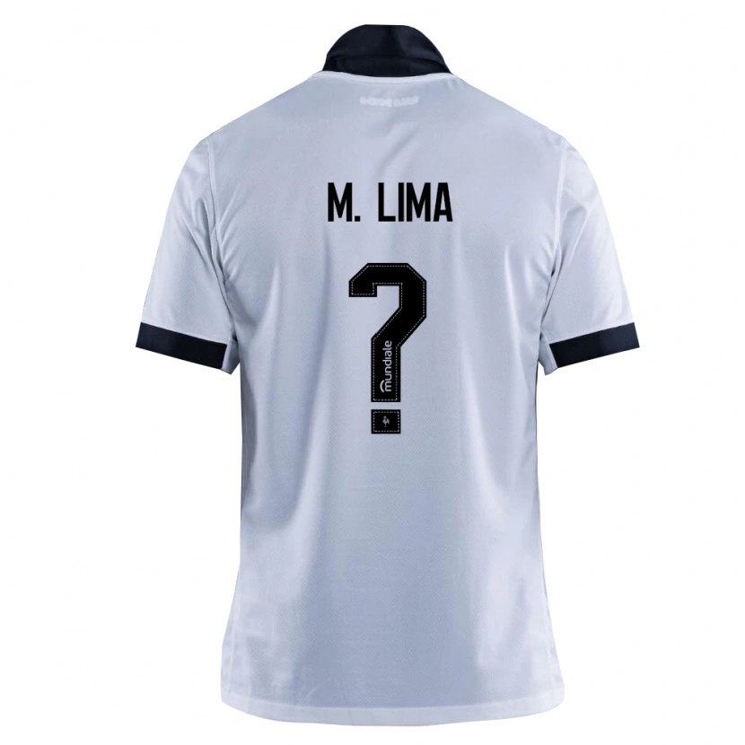 Danxen Women Matheus Lima #0 Black White Away Jersey 2026/27 T-Shirt