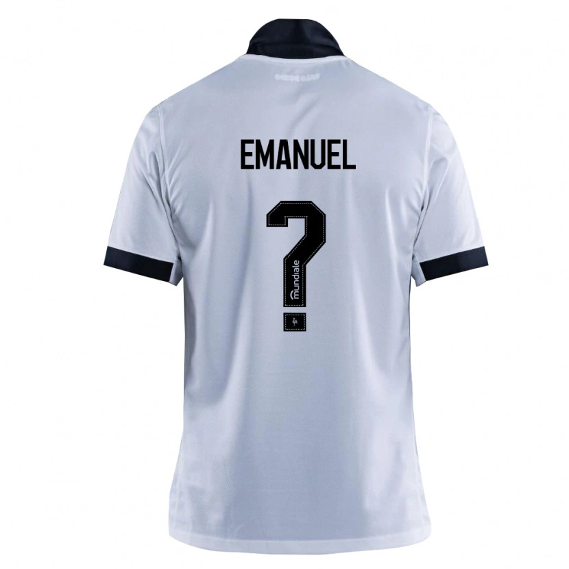 Danxen Women Emanuel #0 Black White Away Jersey 2026/27 T-Shirt