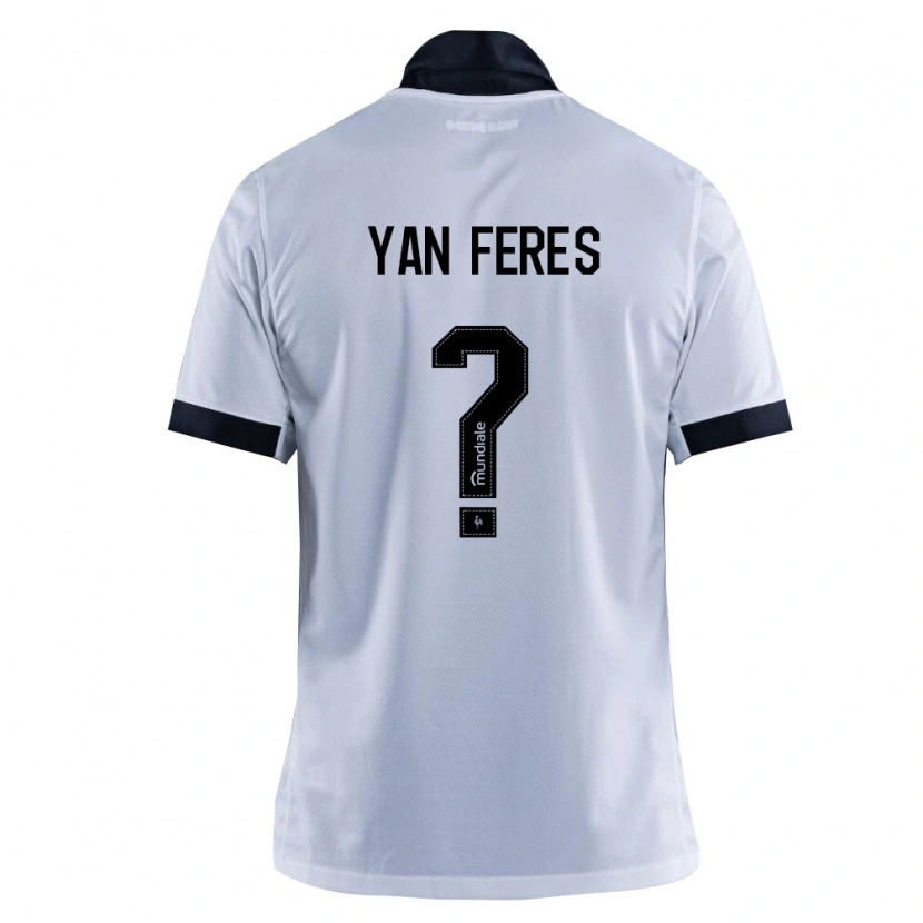 Danxen Women Yan Feres #0 Black White Away Jersey 2026/27 T-Shirt