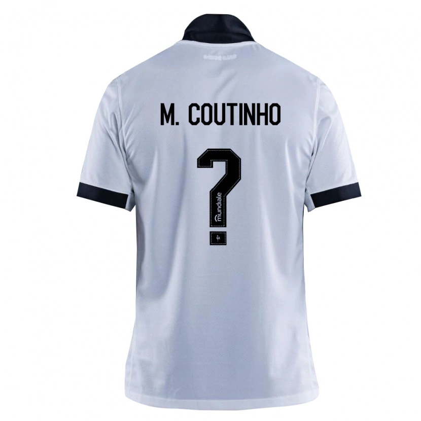 Danxen Women Murilo Coutinho #0 Black White Away Jersey 2026/27 T-Shirt