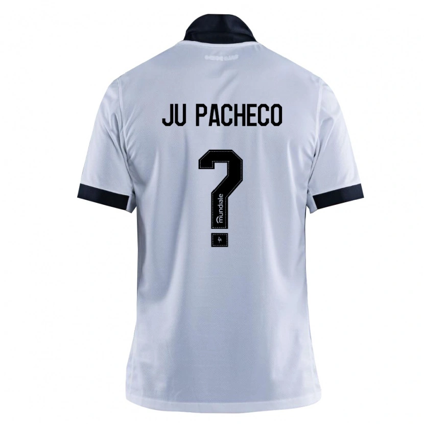 Danxen Women Ju Pacheco #0 Black White Away Jersey 2026/27 T-Shirt