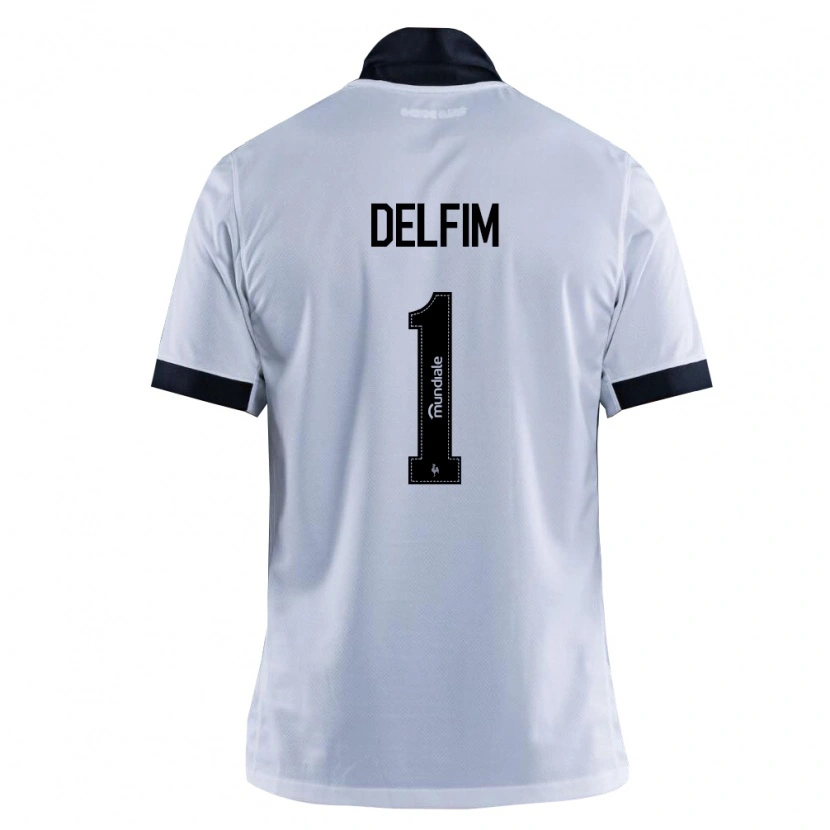 Danxen Women Gabriel Delfim #1 Black White Away Jersey 2026/27 T-Shirt