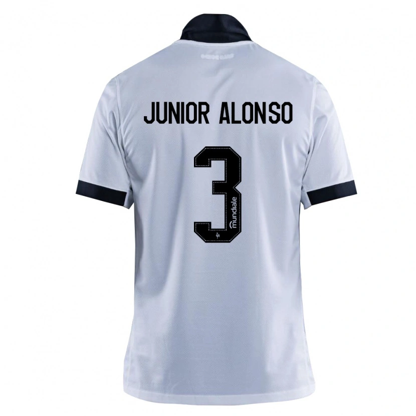 Danxen Women Junior Alonso #3 Black White Away Jersey 2026/27 T-Shirt