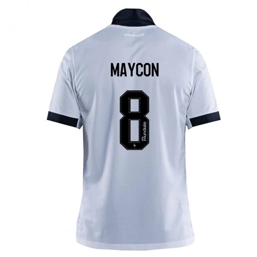 Danxen Women Maycon De Andrade Barberan #8 Black White Away Jersey 2026/27 T-Shirt