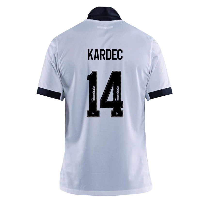 Danxen Women Alan Kardec #14 Black White Away Jersey 2026/27 T-Shirt