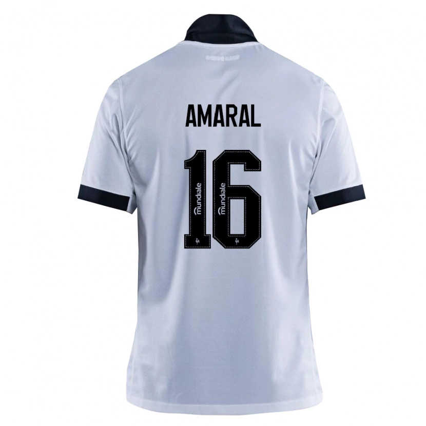 Danxen Women Enzo Amaral #16 Black White Away Jersey 2026/27 T-Shirt