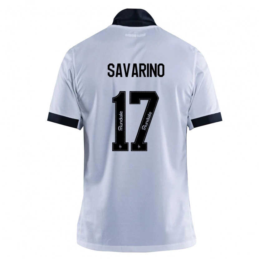 Danxen Women Jefferson Savarino #17 Black White Away Jersey 2026/27 T-Shirt