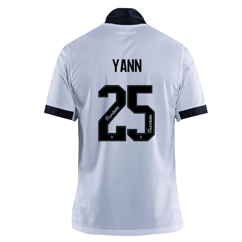 Danxen Women Yann Neves #25 Black White Away Jersey 2026/27 T-Shirt