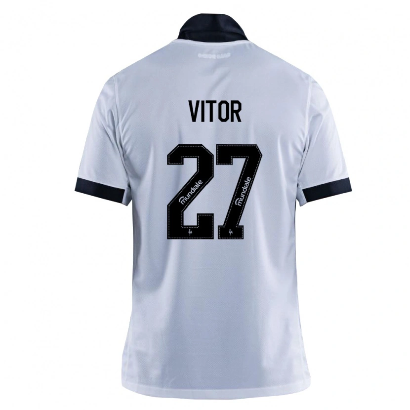 Danxen Women Paulo Vitor #27 Black White Away Jersey 2026/27 T-Shirt