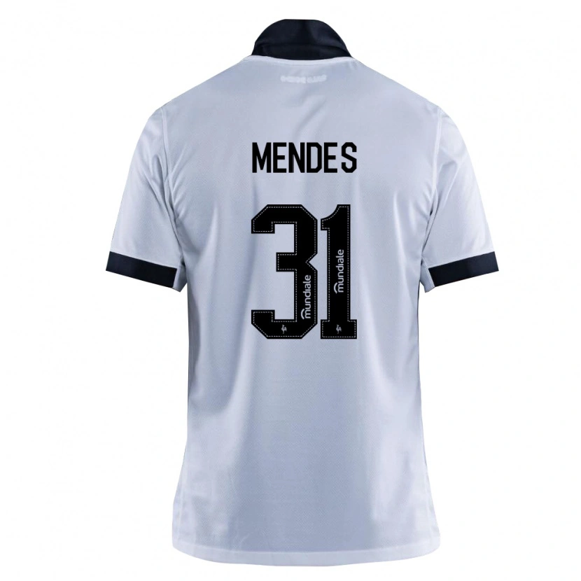 Danxen Women Matheus Mendes #31 Black White Away Jersey 2026/27 T-Shirt