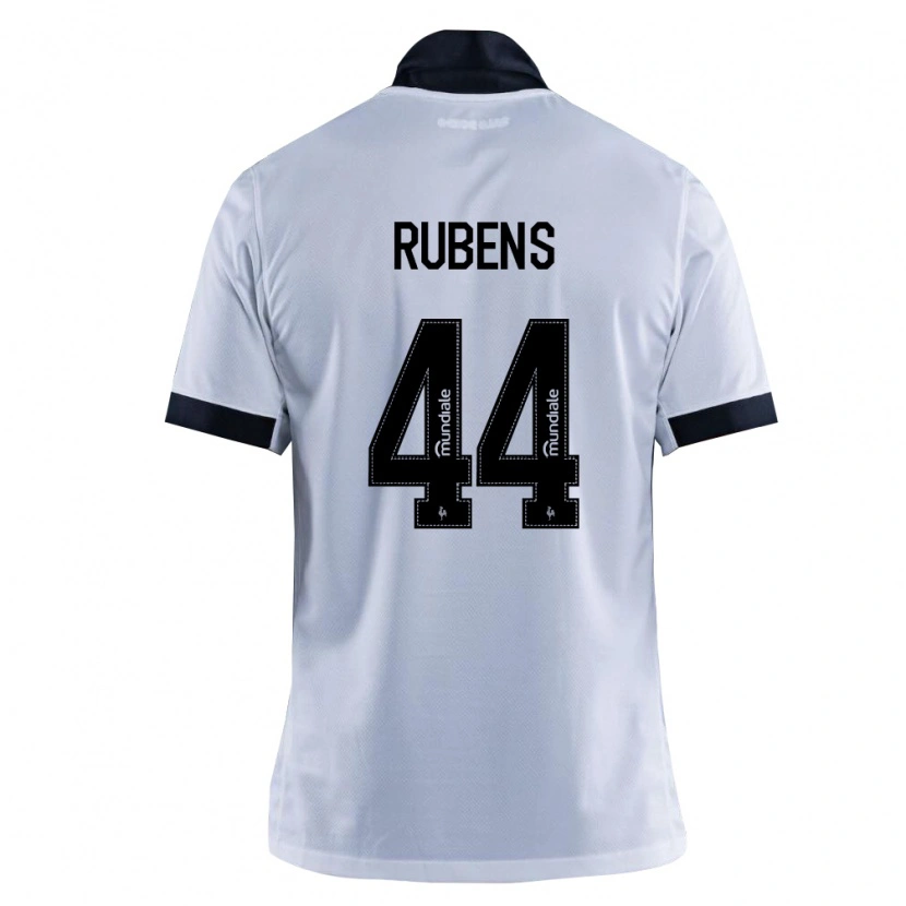 Danxen Women Rubens #44 Black White Away Jersey 2026/27 T-Shirt
