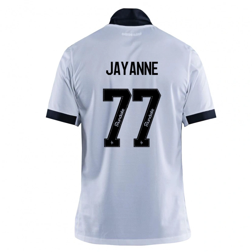 Danxen Women Jayanne #77 Black White Away Jersey 2026/27 T-Shirt
