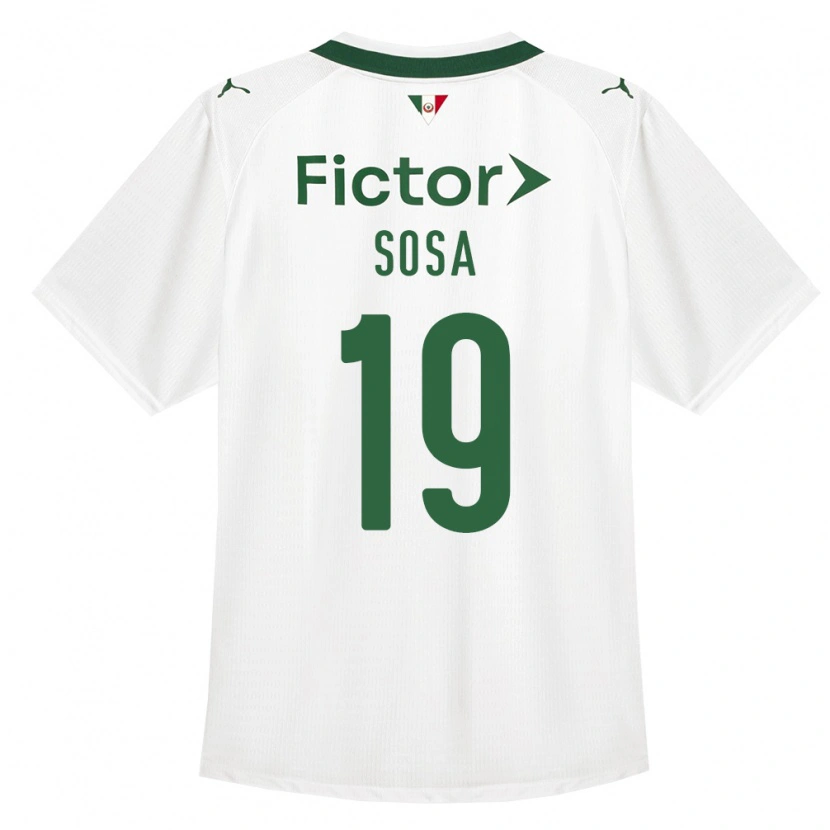 Danxen Women Ramón Sosa #19 Green White Away Jersey 2026/27 T-Shirt