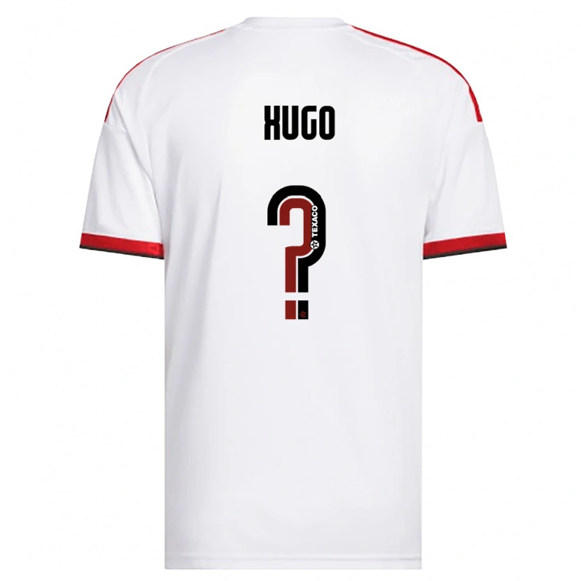 Danxen Women Victor Hugo #0 White Red Black Away Jersey 2026/27 T-Shirt