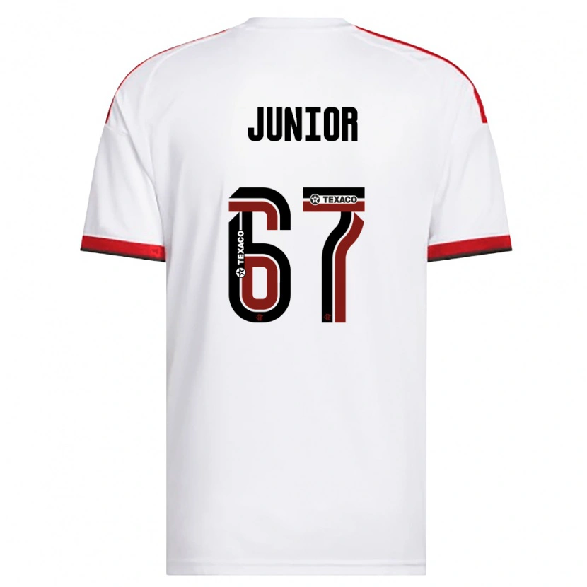 Danxen Women Kaio Junior #67 White Red Black Away Jersey 2026/27 T-Shirt