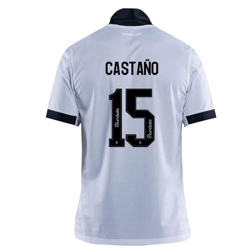 Danxen Women Kevin Castaño #15 Black White Away Jersey 2026/27 T-Shirt