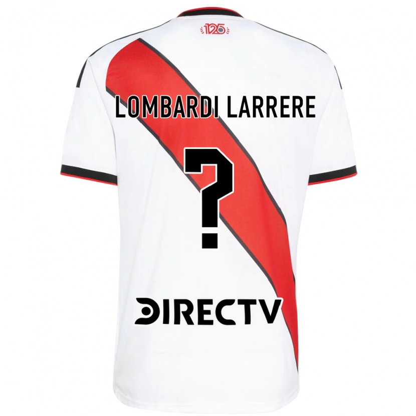 Danxen Kid Delfina Lombardi Larrere #0 Red White Black Home Jersey 2026/27 T-Shirt