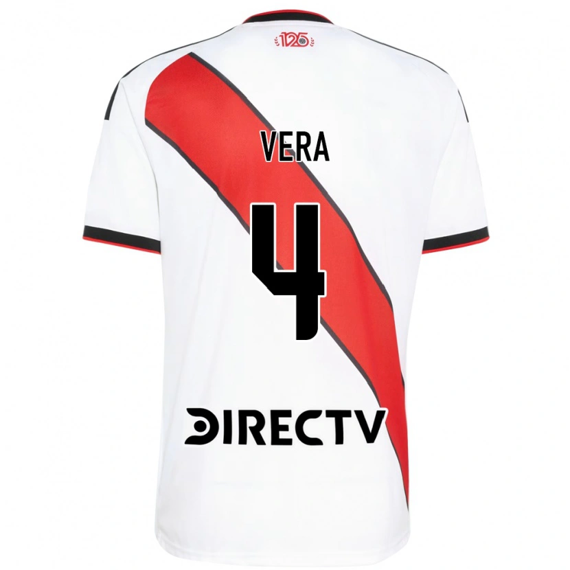 Danxen Kid Lautaro Vera #4 Red White Black Home Jersey 2026/27 T-Shirt