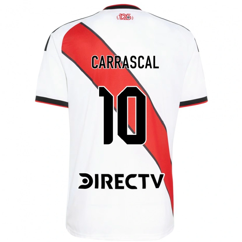 Danxen Kid Jorge Carrascal #10 Red White Black Home Jersey 2026/27 T-Shirt