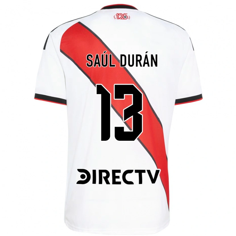 Danxen Kid Saúl Durán #13 Red White Black Home Jersey 2026/27 T-Shirt