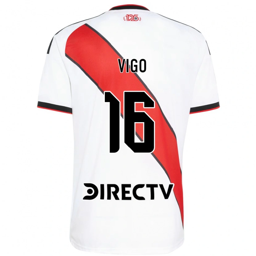 Danxen Kid Alex Vigo #16 Red White Black Home Jersey 2026/27 T-Shirt