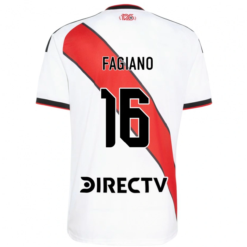 Danxen Kid Paloma Fagiano #16 Red White Black Home Jersey 2026/27 T-Shirt